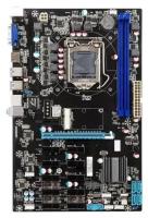 Материнская плата ITZR Материнская плата Socket1151 ITZR B250-BTC-Gladiator (iB250, 2xDDR4, SATA III, PCI-E, D-Sub, HDMI, 1Гбит LAN, USB3.1, ATX) (ret)