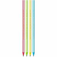 Карандаш чернографитовый HB BIC Evolution Stripes заточенный, 1496337