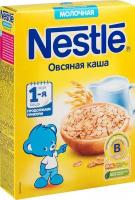 Детская каша овсяная молочная Nestle с 5 месяцев