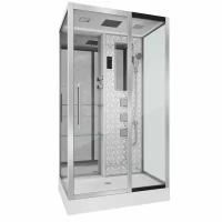 Душевая кабина Niagara Luxe NG-7713WR 82x120х215, низкий поддон, стенки белые