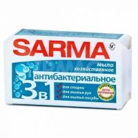Мыло хозяйственное сарма с антибактериальным Эффектом140гр