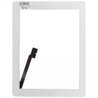 Тачскрин LP для iPad 3 NEW с кнопкой Home (AAA), 1-я категория, белый