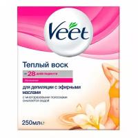 Воск для эпиляции Veet с эфирными маслами 250 мл