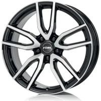 Диск RIAL Torino 7.5x17/5x112 D70.1 ET48 Diamond Black Front Polished