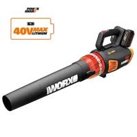 Воздуходувка аккумуляторная WORX WG584E.9, 40В, бесщеточная, без АКБ и ЗУ