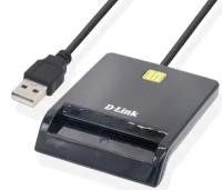 D-Link Считыватель D-Link DCR-100 (DCR-100/B1A) USB 2.0 CCID1 Type-A