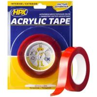 Лента двухсторонняя HPX TT2505 Acrylic Tape прозрачная, 25мм х 5м