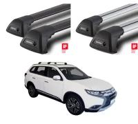 Yakima Багажник Yakima на крышу Mitsubishi Outlander, 5 Door SUV, 2013-2021 гг., интегрированные рейлинги