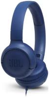 Наушники проводные JBL JBLT 500 BLU голубой