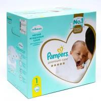 Pampers Подгузники Pampers Premium Care Newborn, 2-5 кг, 102 шт