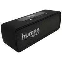 CBR Human Friends Easytrack {2х3 Вт, Bluetooth 4.2, FM-радио, режим "гарнитуры", 1200 мАч, цвет чёрный} 1623738