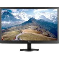 AOC Black 21,5" (TN, 1920x1080, D-sub+DVI, 5 ms, 90°/65°, 200 cd/m, 700:1 (20M:1), (E2270SWDN)