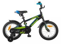 Велосипед 14" Novatrack LUMEN (ALU рама) чёрный BK9