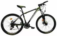 Горный (MTB) велосипед Nameless S6200 26 черный/зеленый 19"(2022)