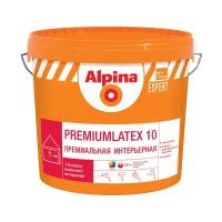 Краска интерьерная Alpina Expert Premiumlatex 10, база 3, бесцветная, 2,35 л