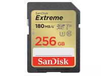 Карта памяти 256Gb - SanDisk Extreme SD UHS-I SDSDXVV-256G-GNCIN