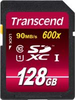 Transcend SDXC Class 10 UHS-I 600x Карта памяти TS128GSDXC10U1