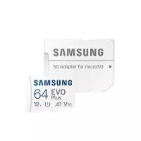 Карта памяти Samsung 64GB EVO PLUS microSDXC MB-MC64KA/RU
