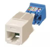 PANDUIT CJ6X88TGAW Модуль Mini-Com® RJ45 TX6A™ 10Gig™, UTP T568A/B (белый)