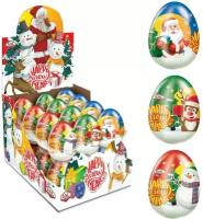 Шоколадное яйцо с игрушкой ANL Happy New Year 25 гр Упаковка 24 шт