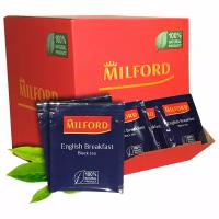 Чай MILFORD "English Breakfast", черный, 200 пакетиков в конвертах по 1,75 г, 6990 РК, 622126