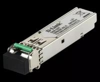 Трансивер D-Link DEM-220T, 100Base-BX-D Single-Mode 20KM SFP Transceiver (TX-1550/RX-1310 nm)