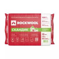 Теплоизоляция Rockwool Лайт Баттс Скандик, 50 мм