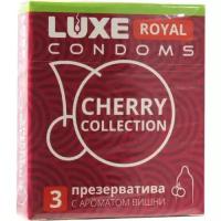 Презервативы Luxe ROYAL CHERRY Collection 3 шт