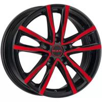 Диск MAK Milano 6.5x16/5x112 D76 ET45 Black and Red