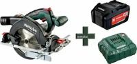 Пила циркулярная аккумуляторная METABO KS 18 LTX57 1х4.0 Ач