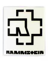 Наклейка для гитары "Rammstein" Guitar Sticker, черный