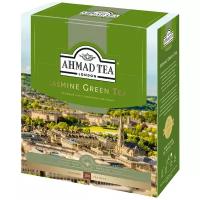 Чай Ahmad Tea Jasmine Green Tea, зеленый с жасмином, 100 фольг. пакетиков по 2г ( Артикул 266915 )