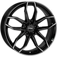 Диск RIAL Lucca 6.5x16/5x114.3 D70.1 ET38 Diamond Black Front Polished