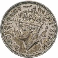 Малайя 20 центов (cents) 1948