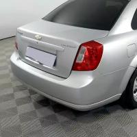 Бампер задний в цвет кузова Chevrolet Lacetti Шевроле Лачетти седан 92U - Poly Silver - Серебристый