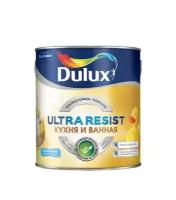 DULUX Краска в/д ULTRA RESIST кухня и ванная BW матовая 5 л