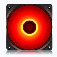 Вентилятор DEEPCOOL RF120R 120x120x25мм (96шт./кор. LED Red подсветка. 1300об/мин) Retail