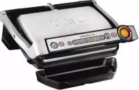 Гриль Tefal Optigrill+ GC712, стальной