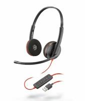 Plantronics BlackWire C3220-A проводная гарнитура USB-A ( 209745-201 )