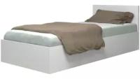 Односпальная кровать Бести 1-3 с подъемным механизмом, размер (ДхШ): 207х95 см, спальное место (ДхШ): 200х90 см, цвет: белый