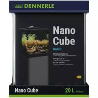 Аквариум Dennerle Nano Cube Basic в комплекте фильтр, освещение, 20 литров