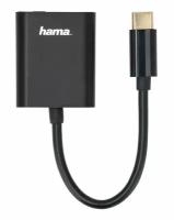 Разветвитель USB 2.0 Hama 00135748 2 порт. черный