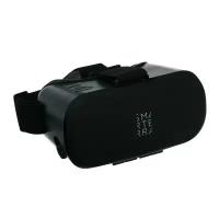 3D очки Smarterra VR SOUND, для смартфонов до 6.3", наушники, функция управления, черные