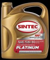 SINTEC Масло Моторное Platinum 5W30 4L A5/B5
