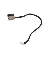 Power connector / Разъем питания для ноутбука HP 15-Ac010nr, 15-Ac000, 799736-F57 с кабелем, длина 16 см