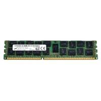 Серверная оперативная память DIMM DDR3L 8192Mb, 1600Mhz, Micron ECC REG CL11 1.35V (MT36KSF1G72PZ-1G6M2HF)