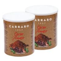 Какао Carraro Cacao Amaro (Какао Амаро), ж/б, 2x250г