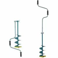 Ледобур Тонар ЛР-180Д (диаметр 180 мм) двуручный, левый, прямые ножи