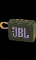 JBL Колонка портативная JBL GO 3, зеленая