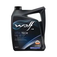 Моторное масло Wolf VitalTech SP 5W30 синтетическое 4л